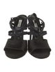 Balenciaga Satin Slingback Sandals