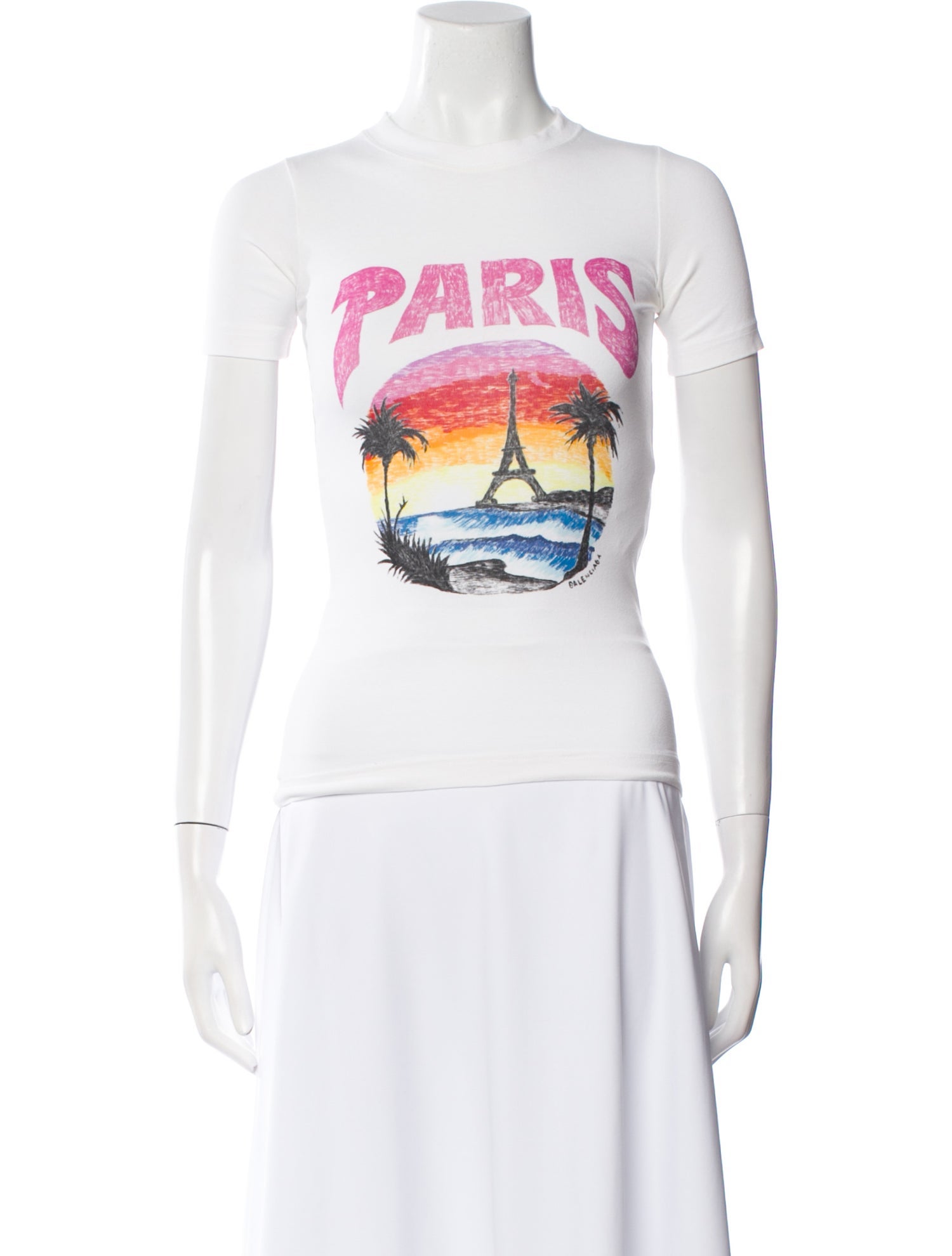 Balenciaga 2023 Graphic Print T-Shirt