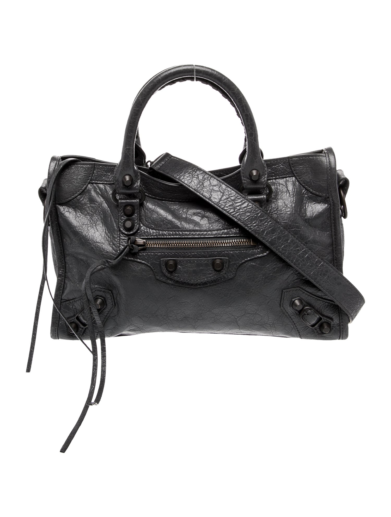 Balenciaga Leather Motocross Classic City