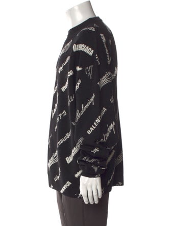 Balenciaga 2023 'Logomania' Pullover
