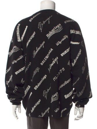 Balenciaga 2023 'Logomania' Pullover