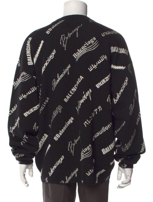 Balenciaga 2023 'Logomania' Pullover