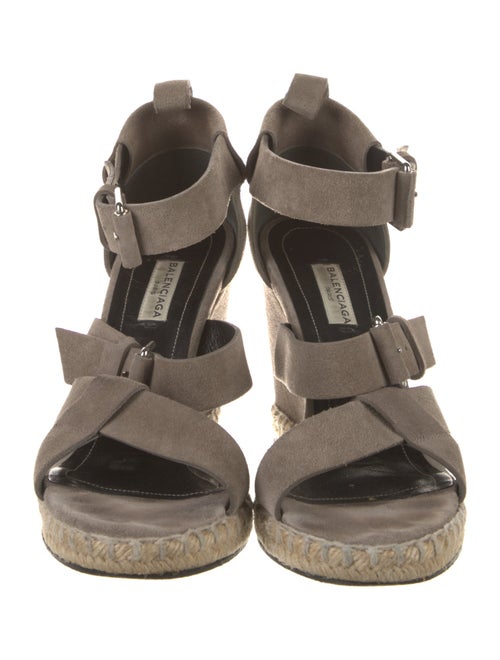 Balenciaga Suede Espadrilles