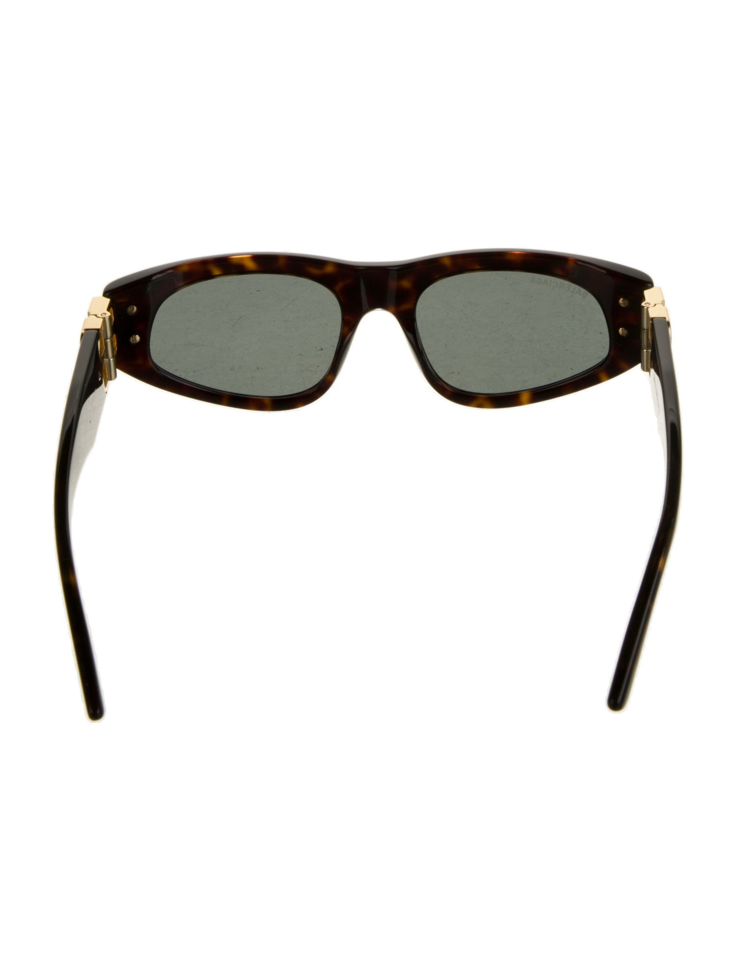 Balenciaga Dynasty D Frame Square Sunglasses