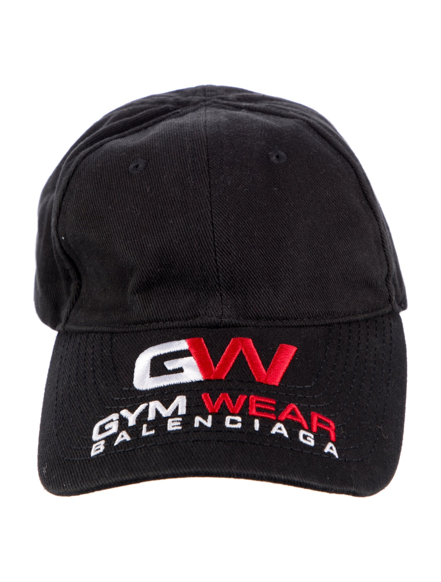 Balenciaga Cotton Embroidered Baseball Cap