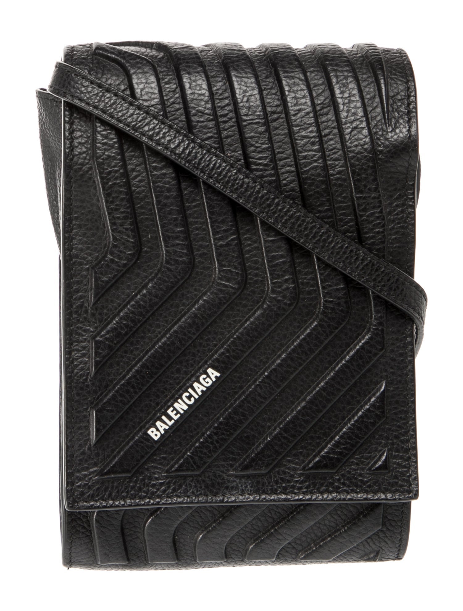 Balenciaga Leather Messenger Bag