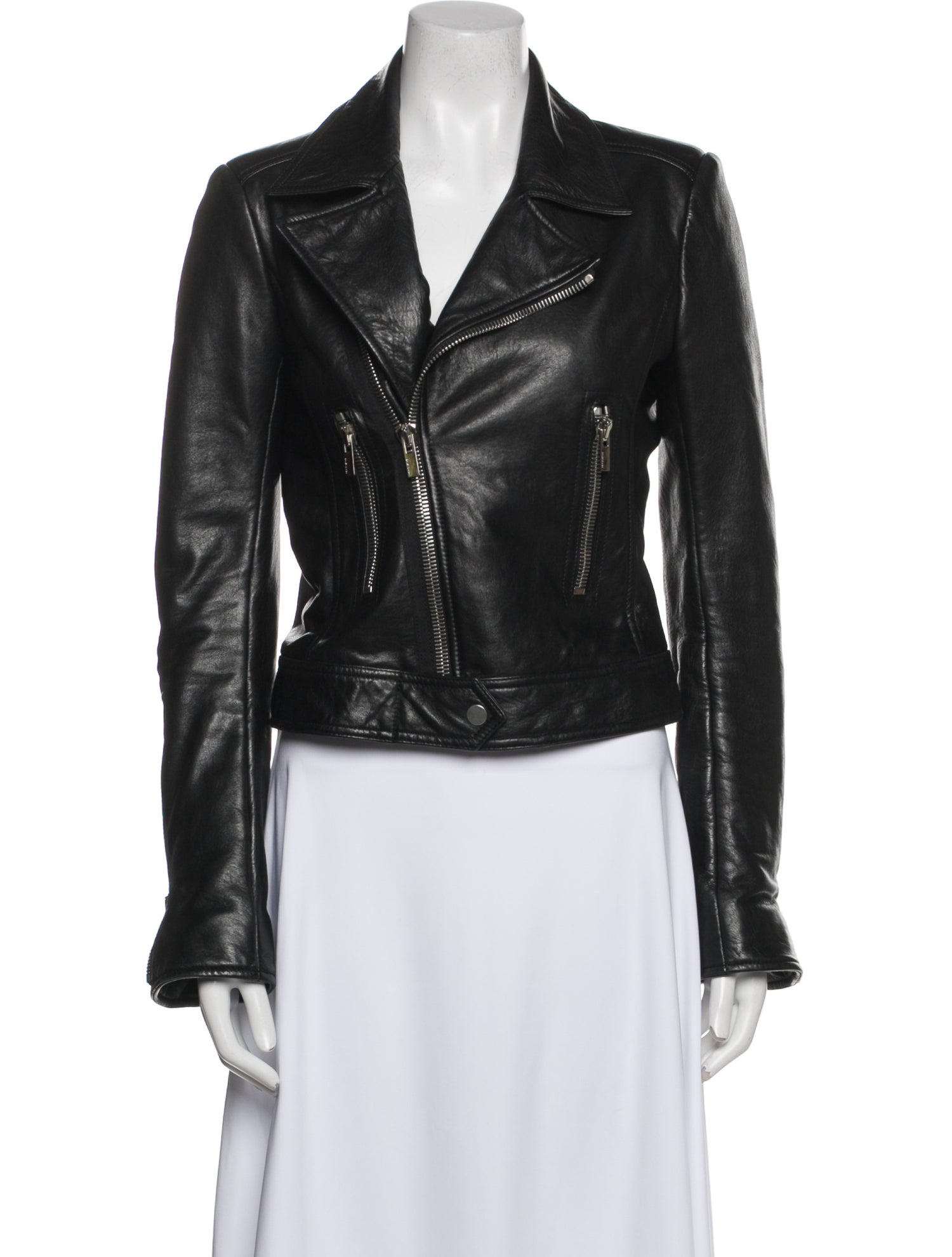 Balenciaga 2014 Leather Biker Jacket