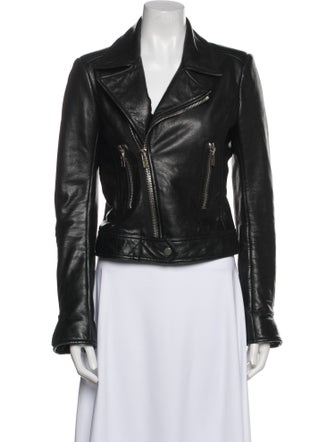 Balenciaga 2014 Leather Biker Jacket