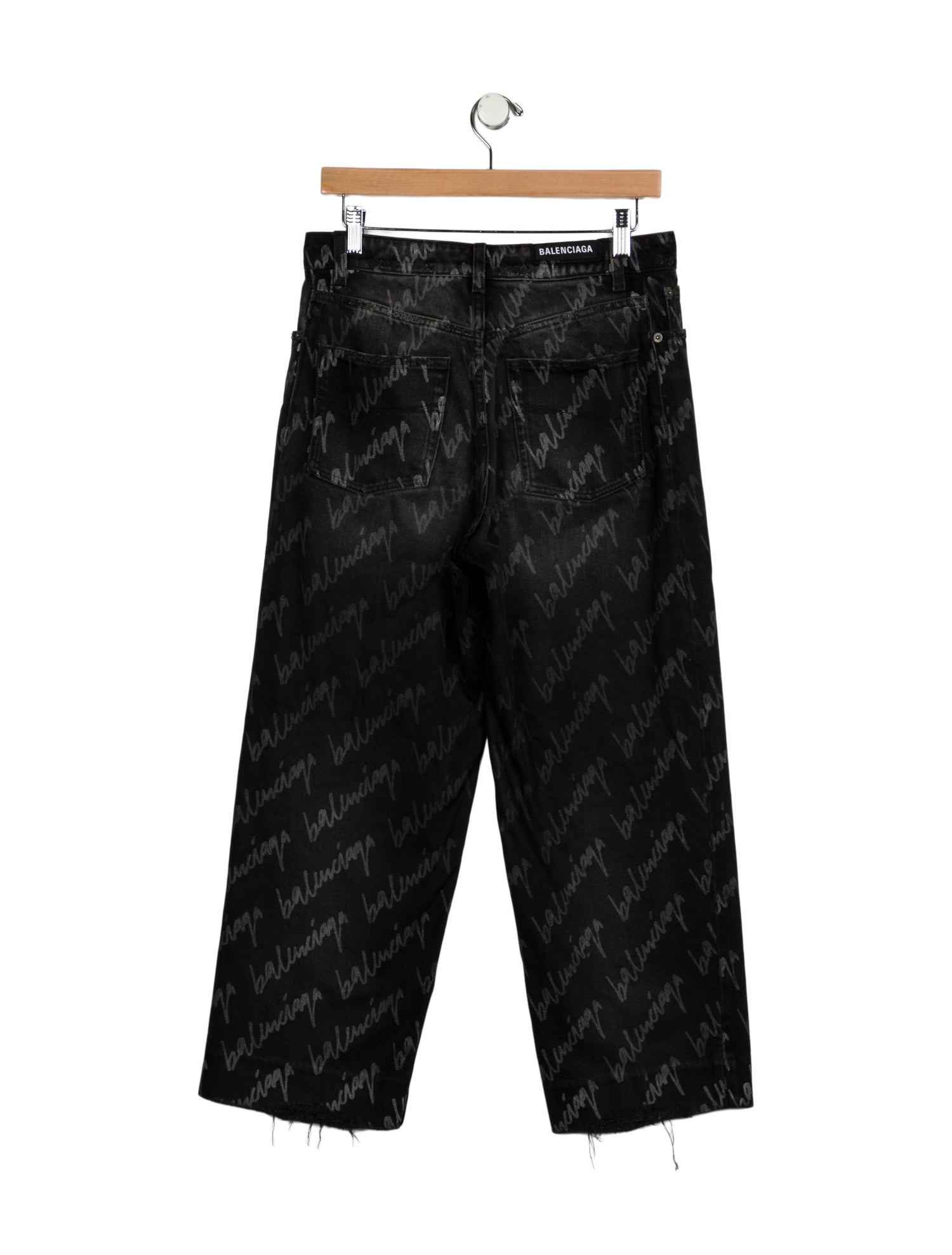 Balenciaga High-Rise Wide Leg Jeans