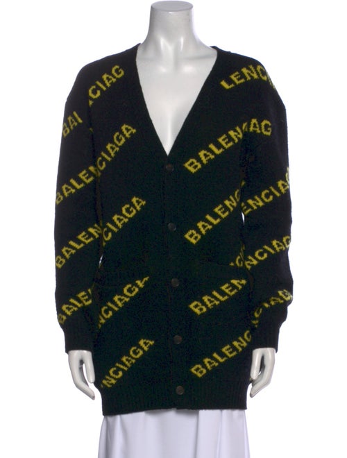 Balenciaga 2019 All Over Logo Sweater