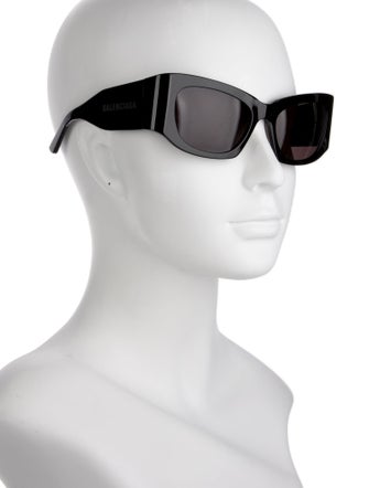 Balenciaga Shield Tinted Sunglasses