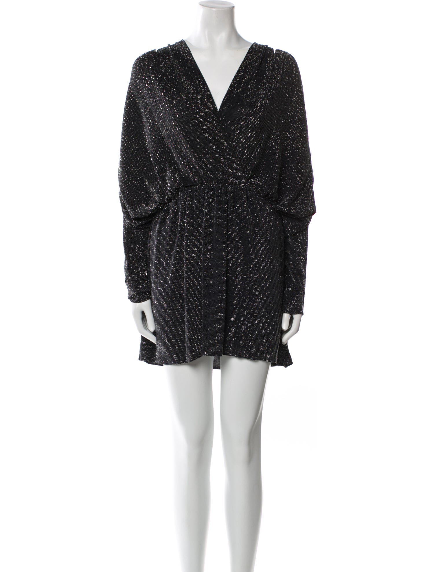 Balenciaga V-Neck Mini Dress