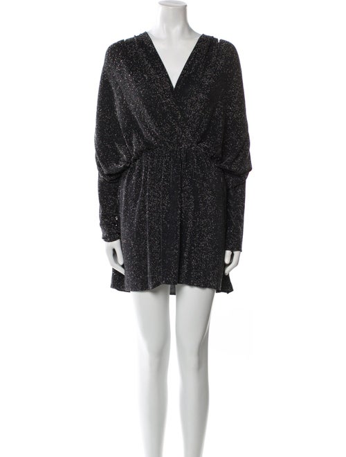 Balenciaga V-Neck Mini Dress