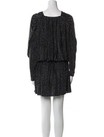 Balenciaga V-Neck Mini Dress