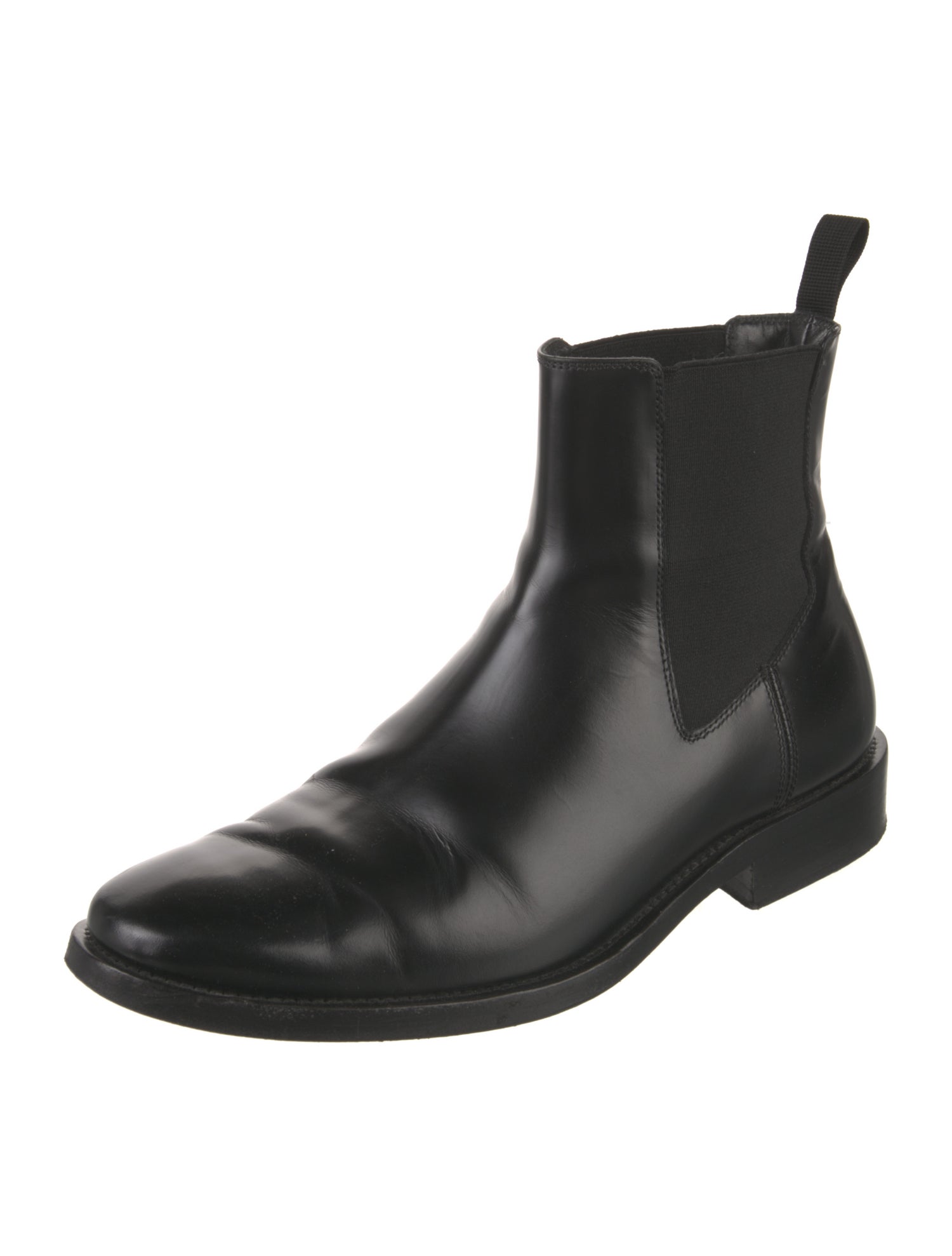 Balenciaga Leather Chelsea Boots