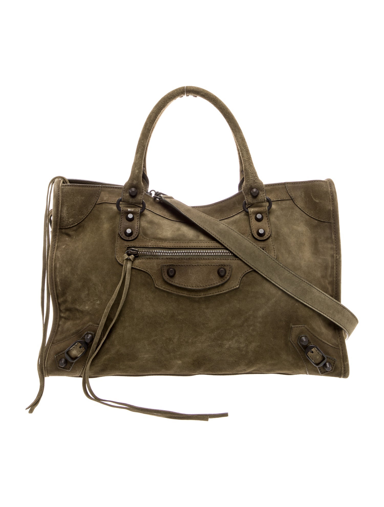 Balenciaga Suede Motocross Classic City