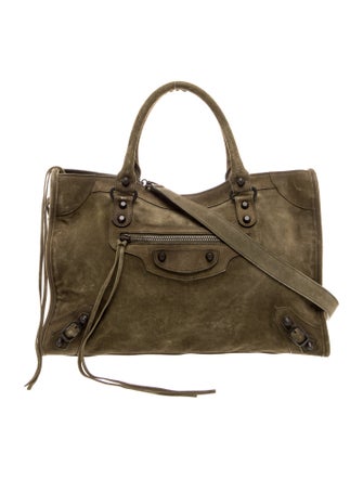 Balenciaga Suede Motocross Classic City