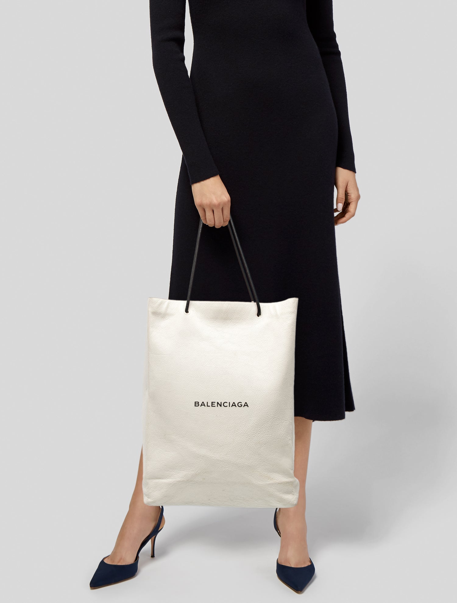 Balenciaga Leather Top Handle Bag