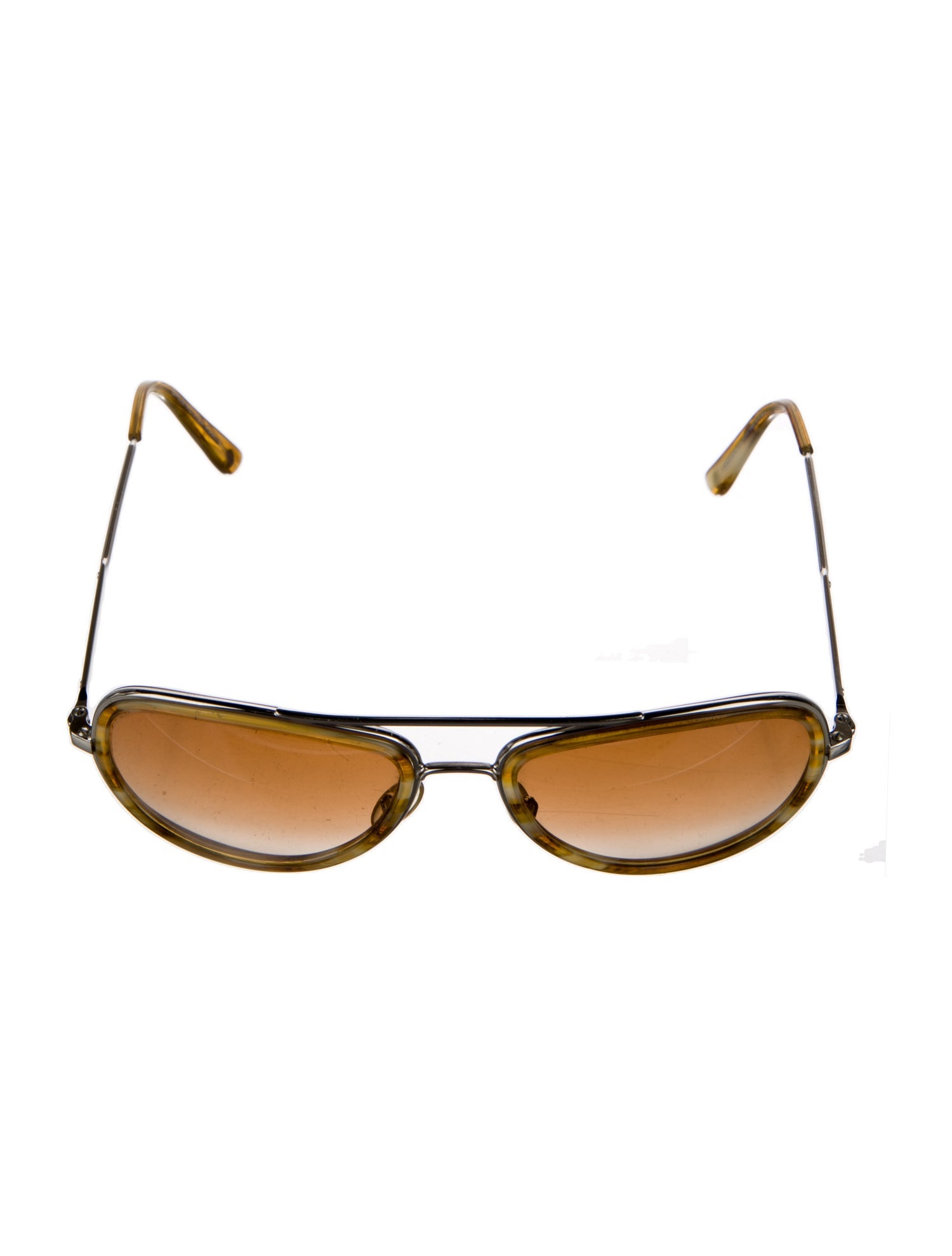 Balenciaga Aviator Gradient Sunglasses