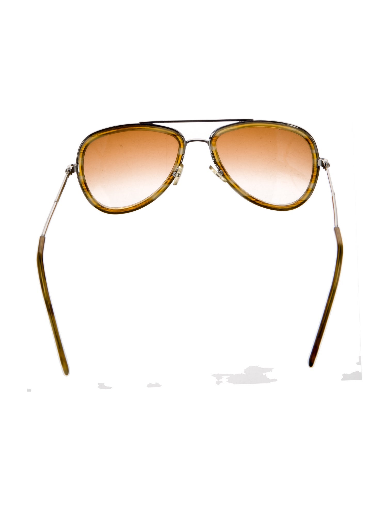 Balenciaga Aviator Gradient Sunglasses