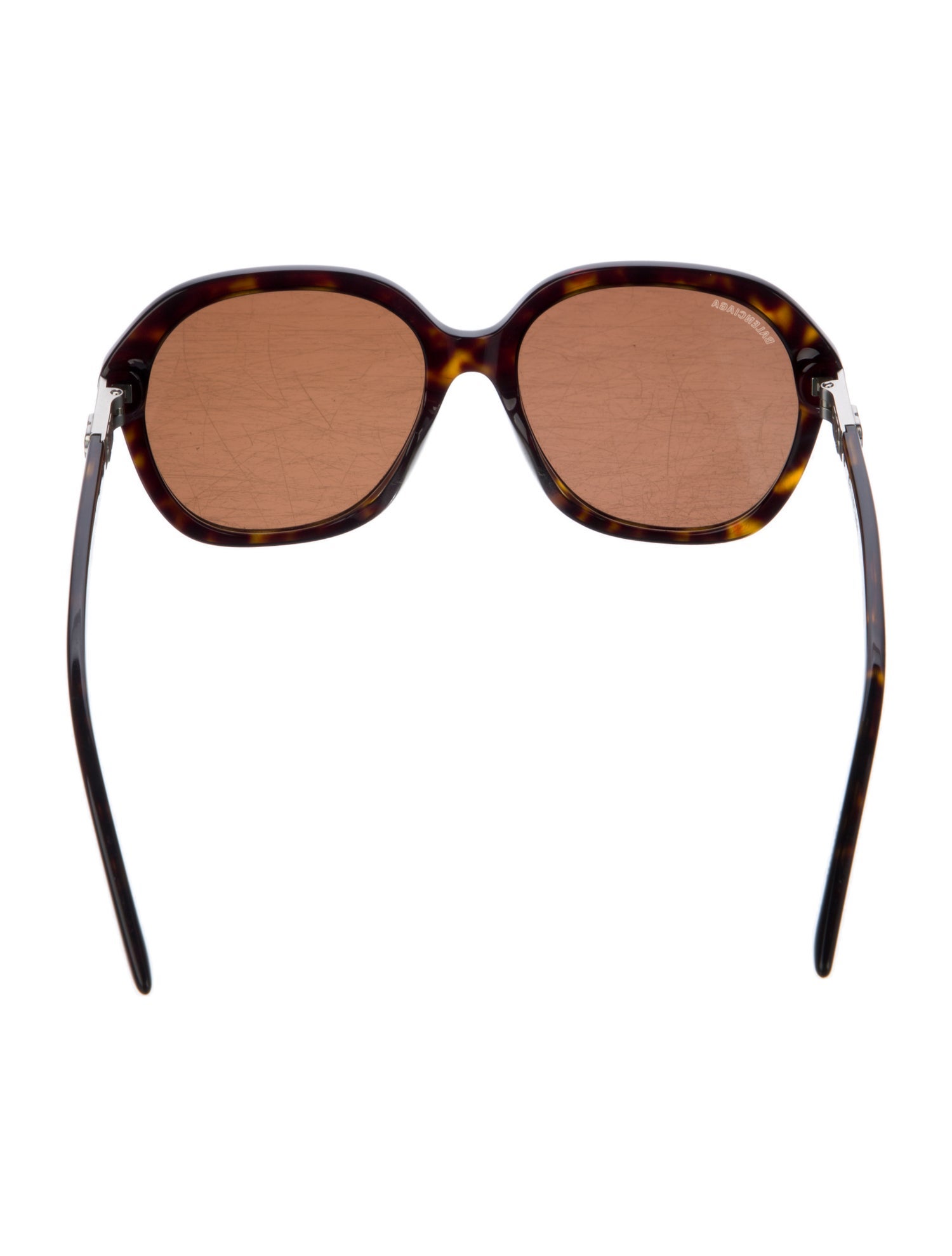 Balenciaga Oversize Tinted Sunglasses