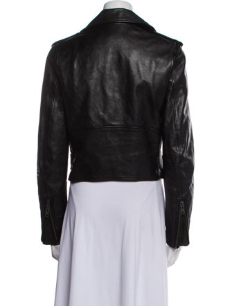 Balenciaga 2018 Leather Biker Jacket