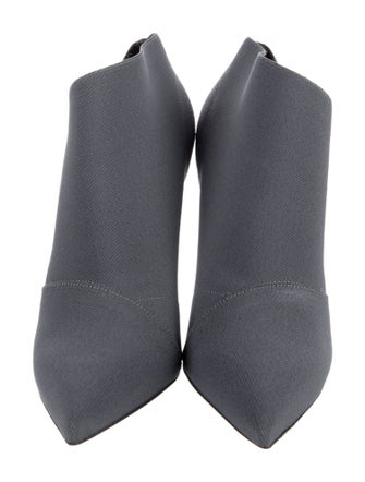 Balenciaga Leather Trim Embellishment Sock Boots