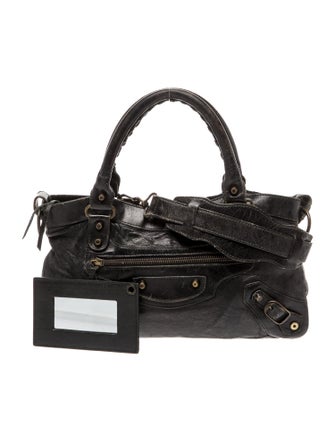 Balenciaga Leather Motocross Classic First