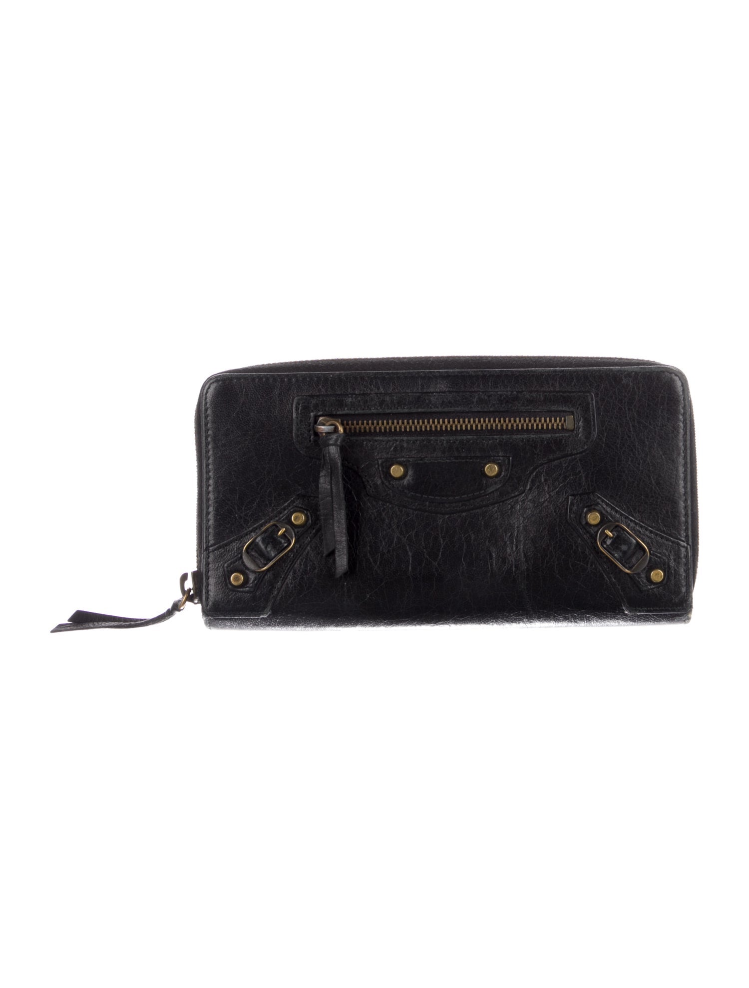 Balenciaga Leather Continental Wallet