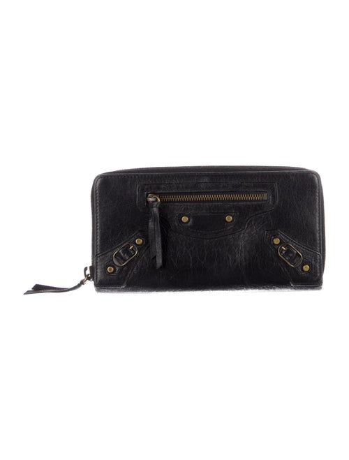 Balenciaga Leather Continental Wallet