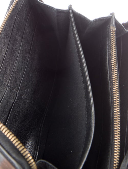 Balenciaga Leather Continental Wallet