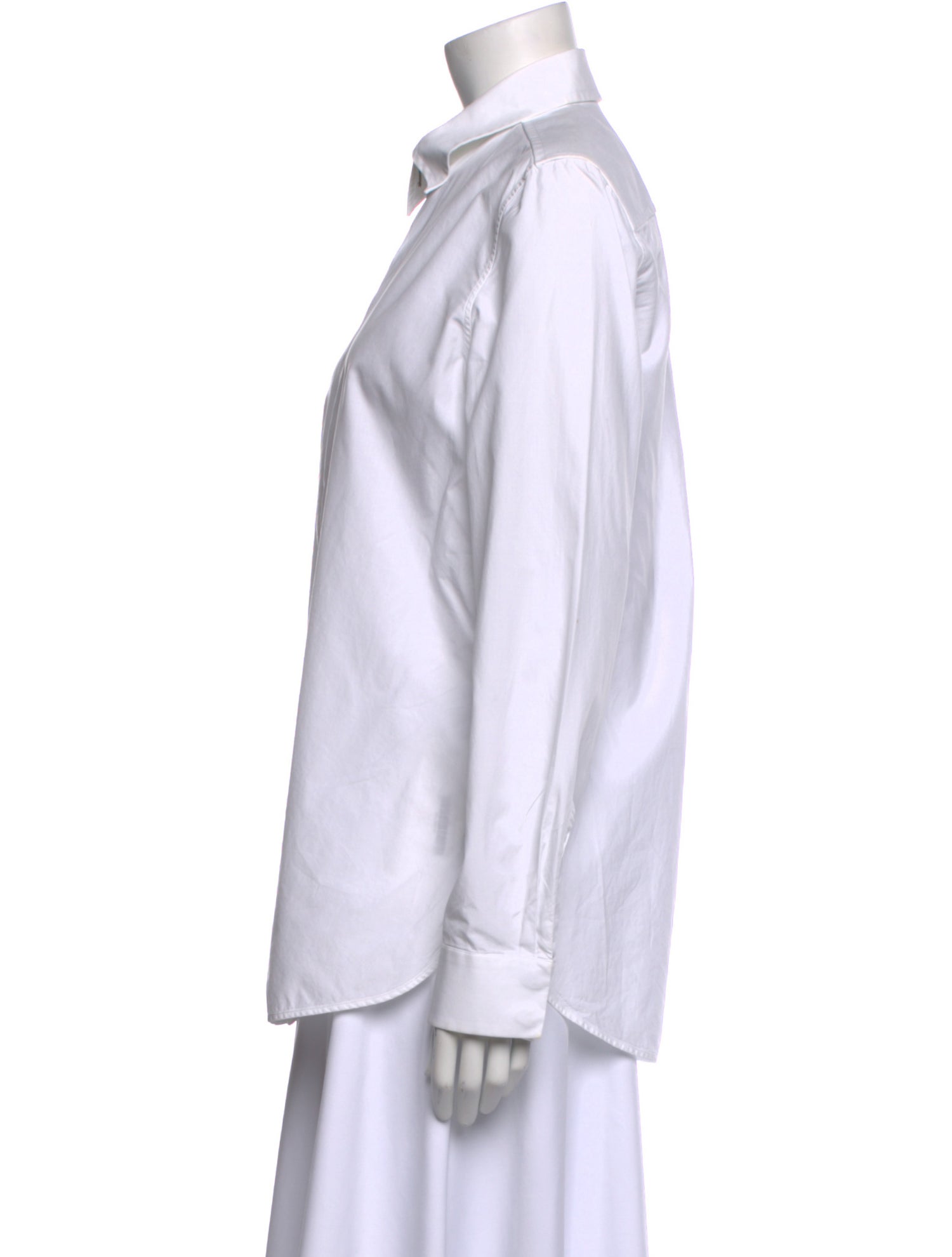 Balenciaga 2012 Long Sleeve Button-Up Top