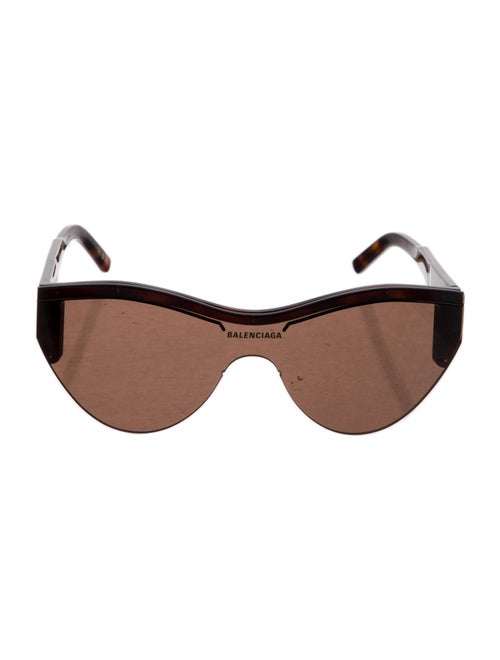 Balenciaga Cat-Eye Mirrored Sunglasses