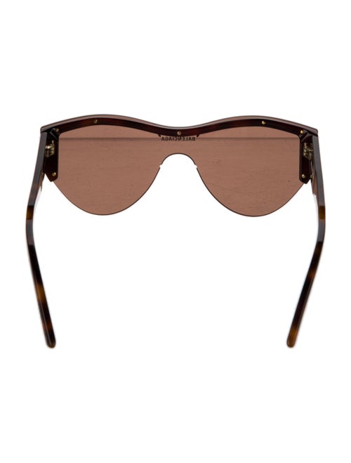 Balenciaga Cat-Eye Mirrored Sunglasses