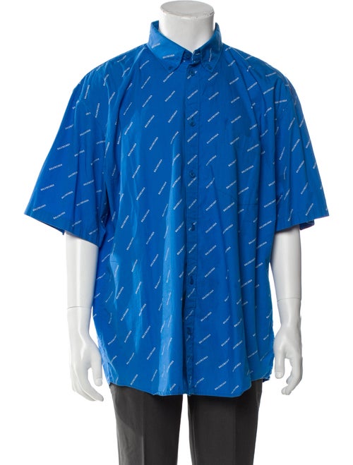 Balenciaga 2021 Printed Shirt
