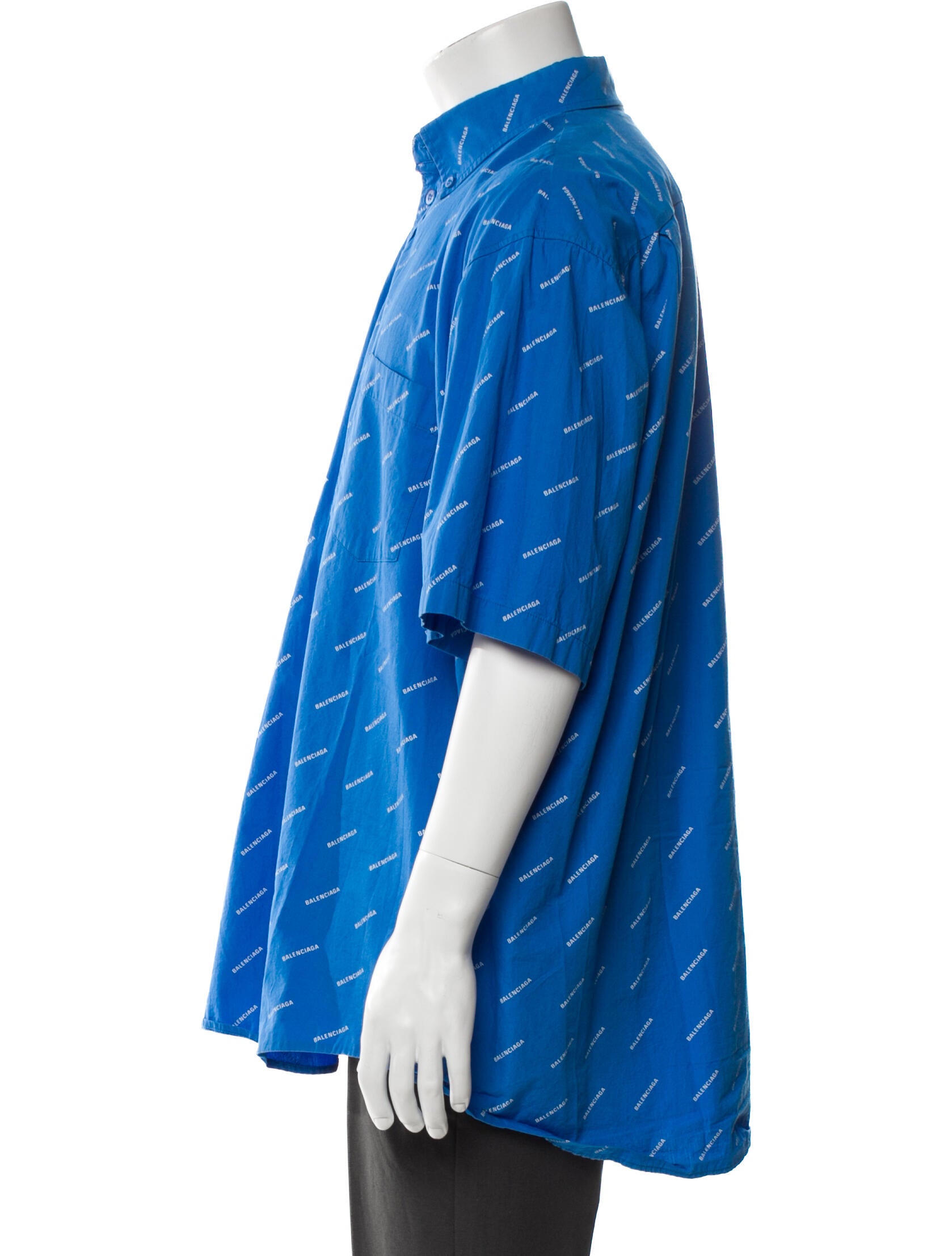 Balenciaga 2021 Printed Shirt