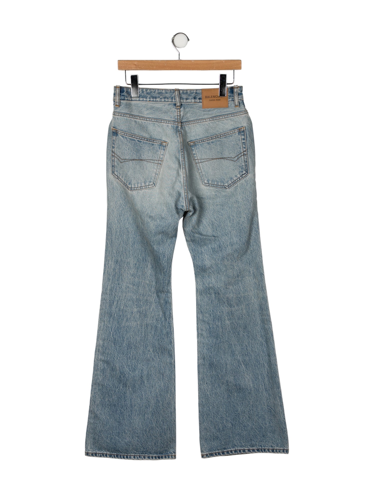Balenciaga 2023 Wide Leg Jeans