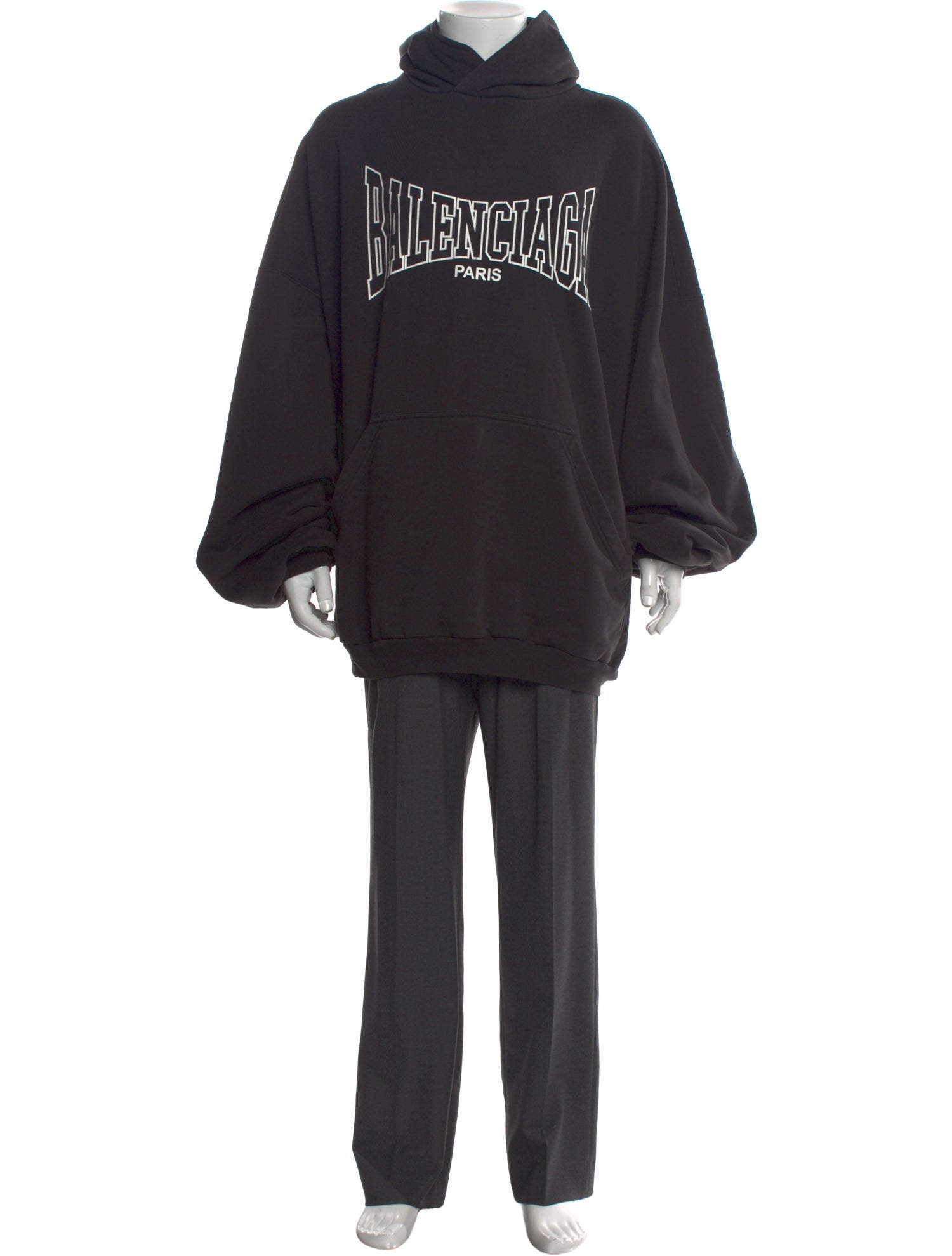 Balenciaga 2024 'Boxing' Logo Hoodie