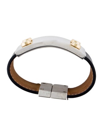 Balenciaga Leather Wrap Bracelet