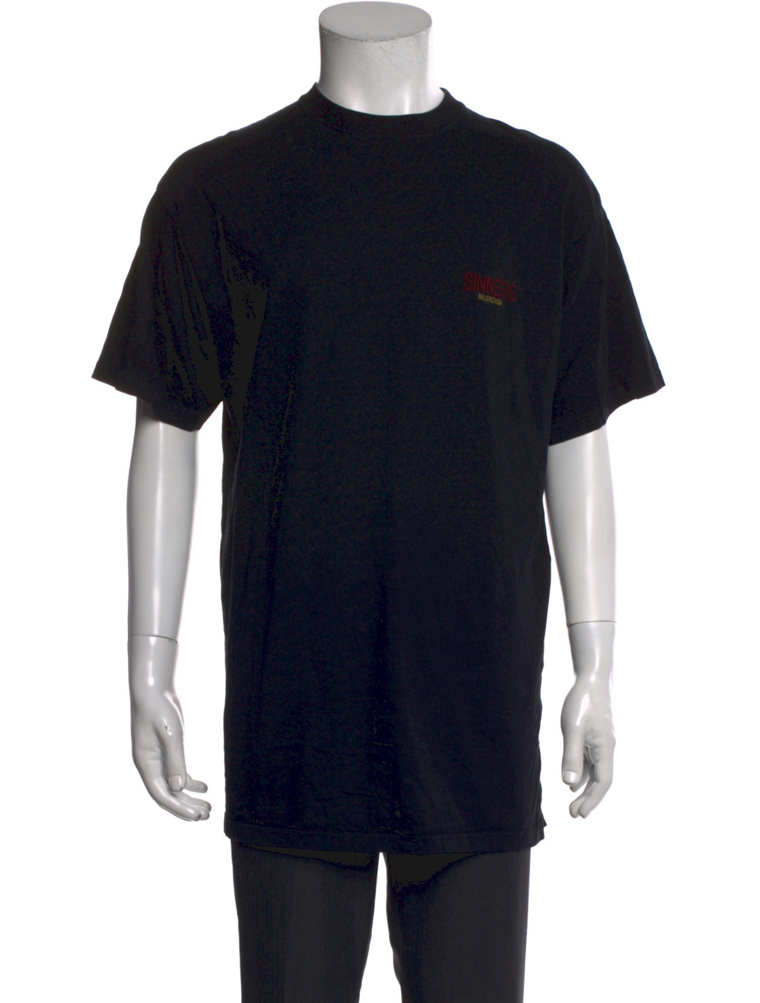 Balenciaga 2017 Crew Neck T-Shirt