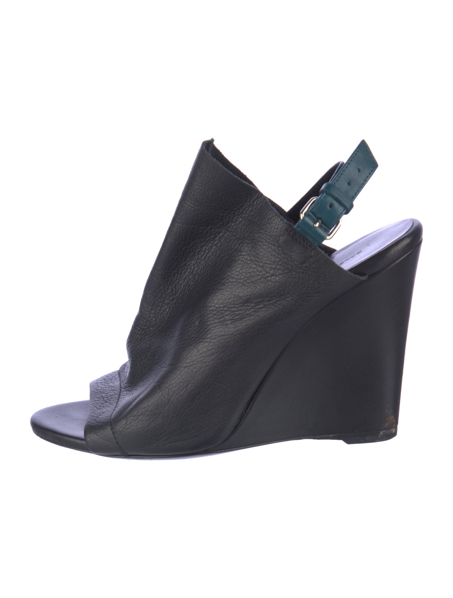 Balenciaga Leather Mules