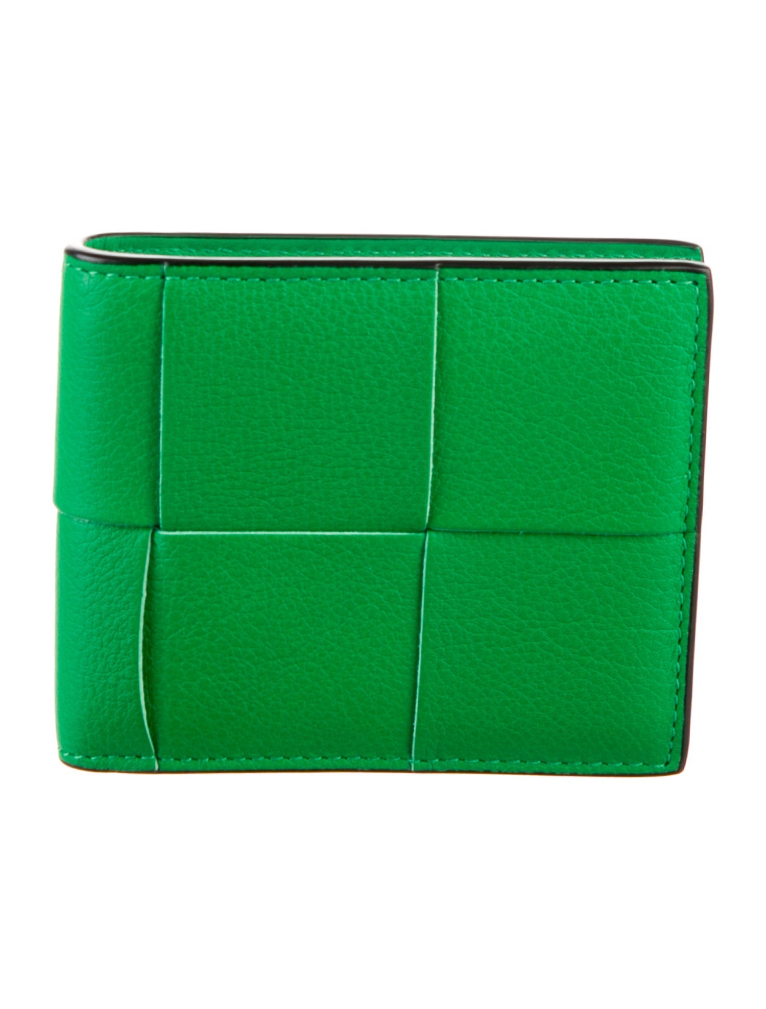 Bottega Veneta Intrecciato Weave Lambskin Bifold Wallet