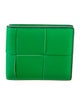 Bottega Veneta Intrecciato Weave Lambskin Bifold Wallet