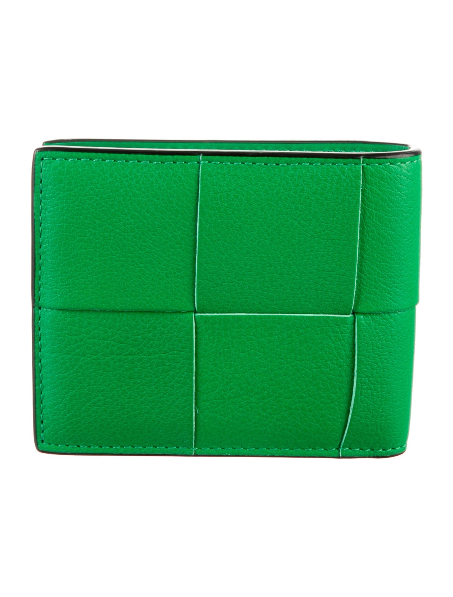 Bottega Veneta Intrecciato Weave Lambskin Bifold Wallet