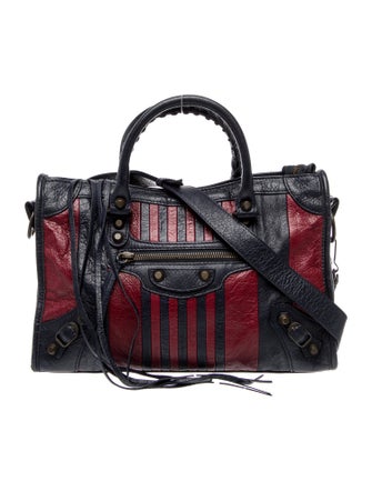 Balenciaga Leather Motocross Classic City