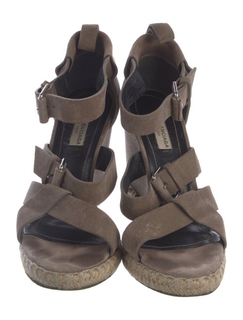 Balenciaga Suede Espadrilles