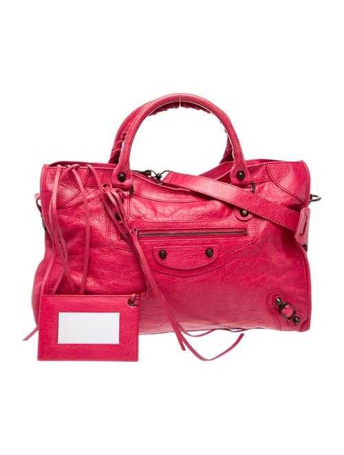 Balenciaga Leather Motocross Classic City