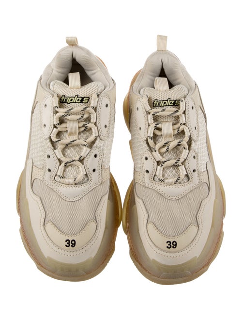 Balenciaga Triple S 'Clear Sole' Chunky Sneakers