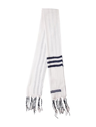 Balenciaga Striped Scarf