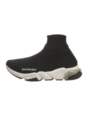 Balenciaga Speed Trainer 'Clear Sole - Black' Sock Sneakers